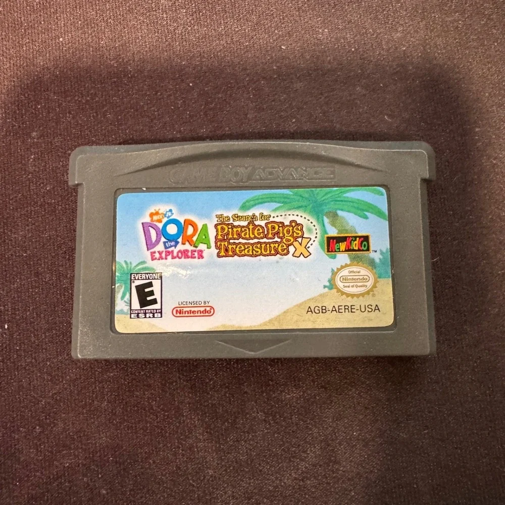 Dora the Explorer Search for Pirate Pigs Treasure Nintendo Game Boy Advance GBA